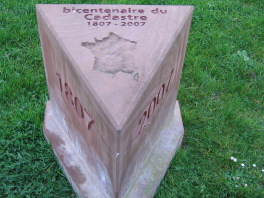 Borne commémorative Strasbourg